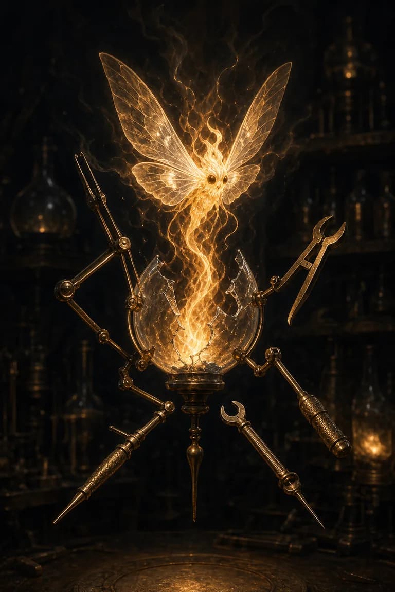 Flicker Spirit card artwork