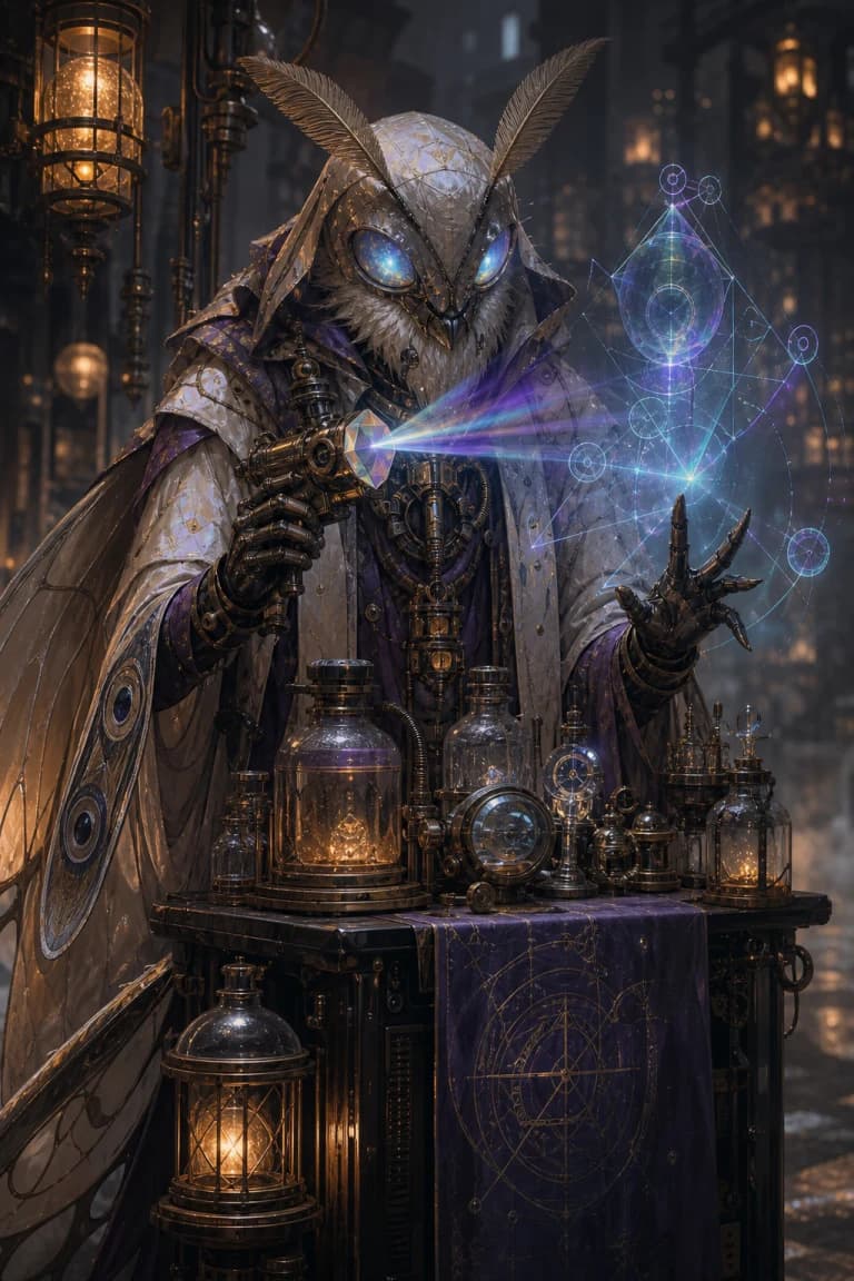 Prism Street Scribe card artwork