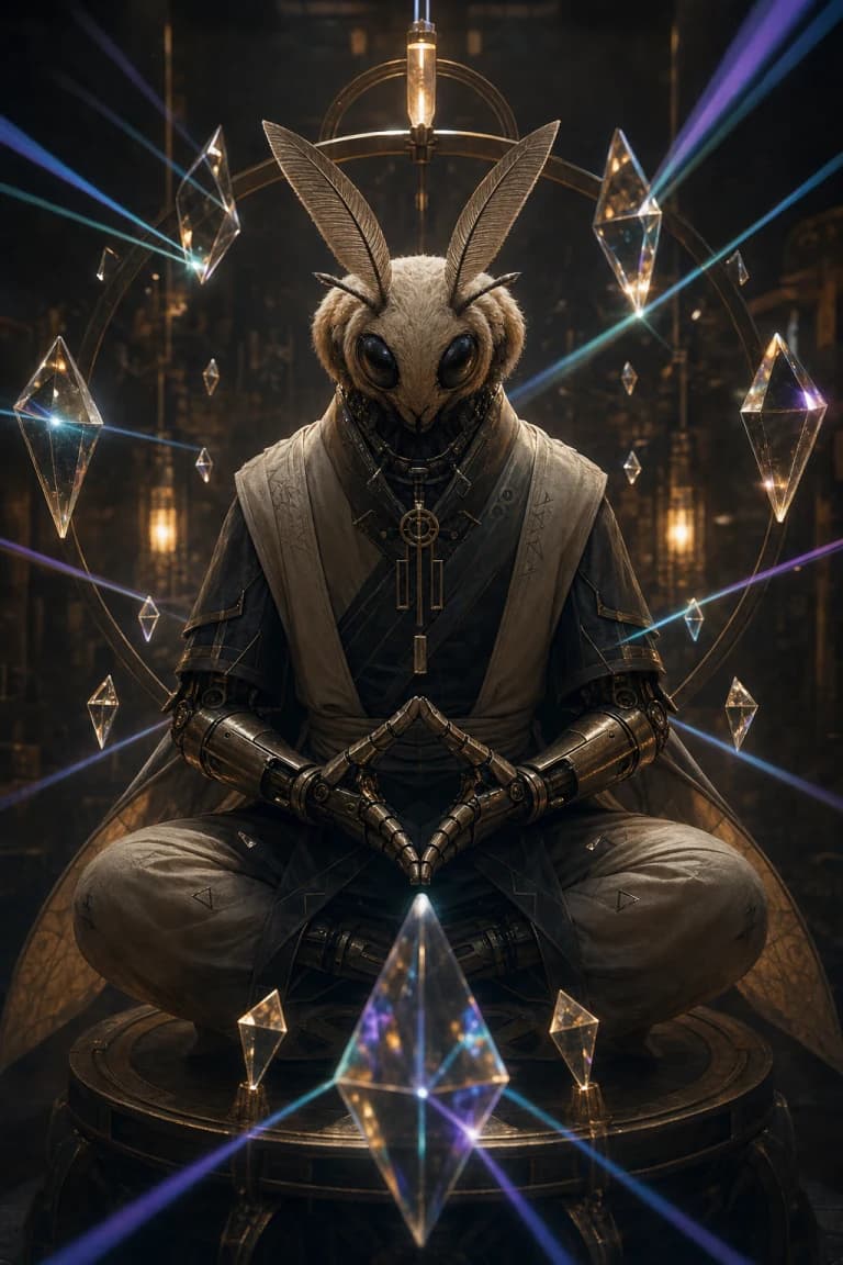 Refraction Monk card artwork