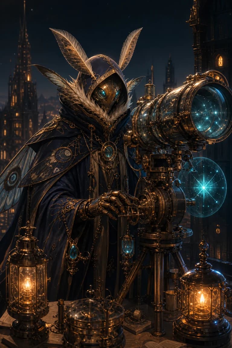 Observatory Witch card artwork