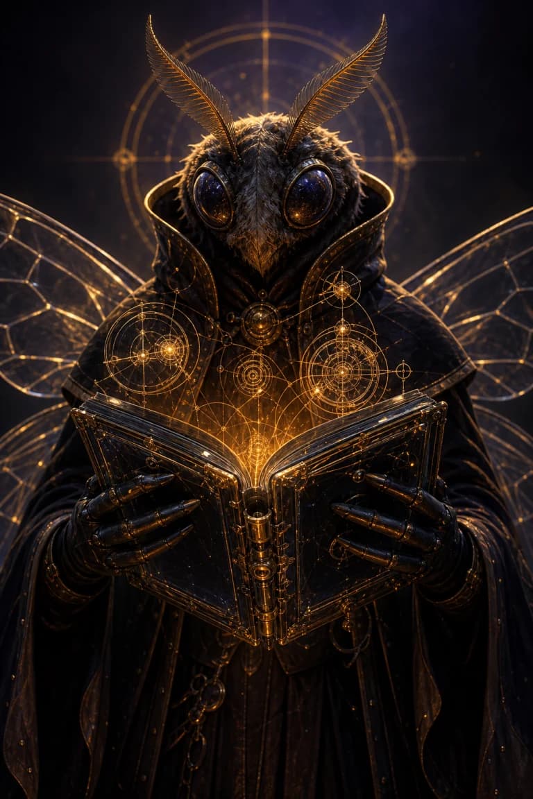Waxwork Grimoire card artwork