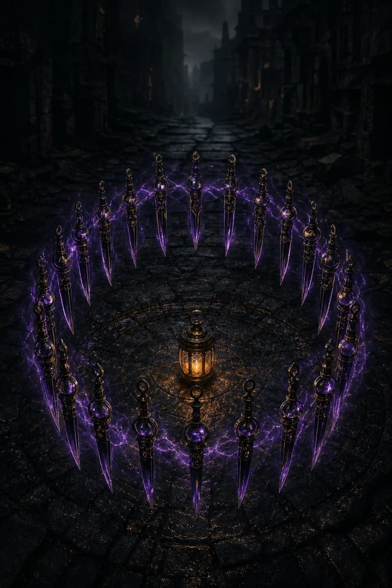 Choir of Knives card artwork