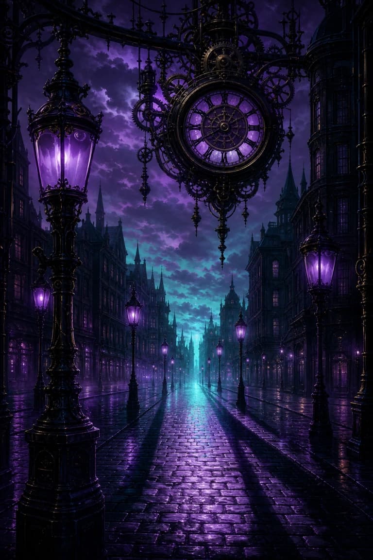 Purple Hour card artwork