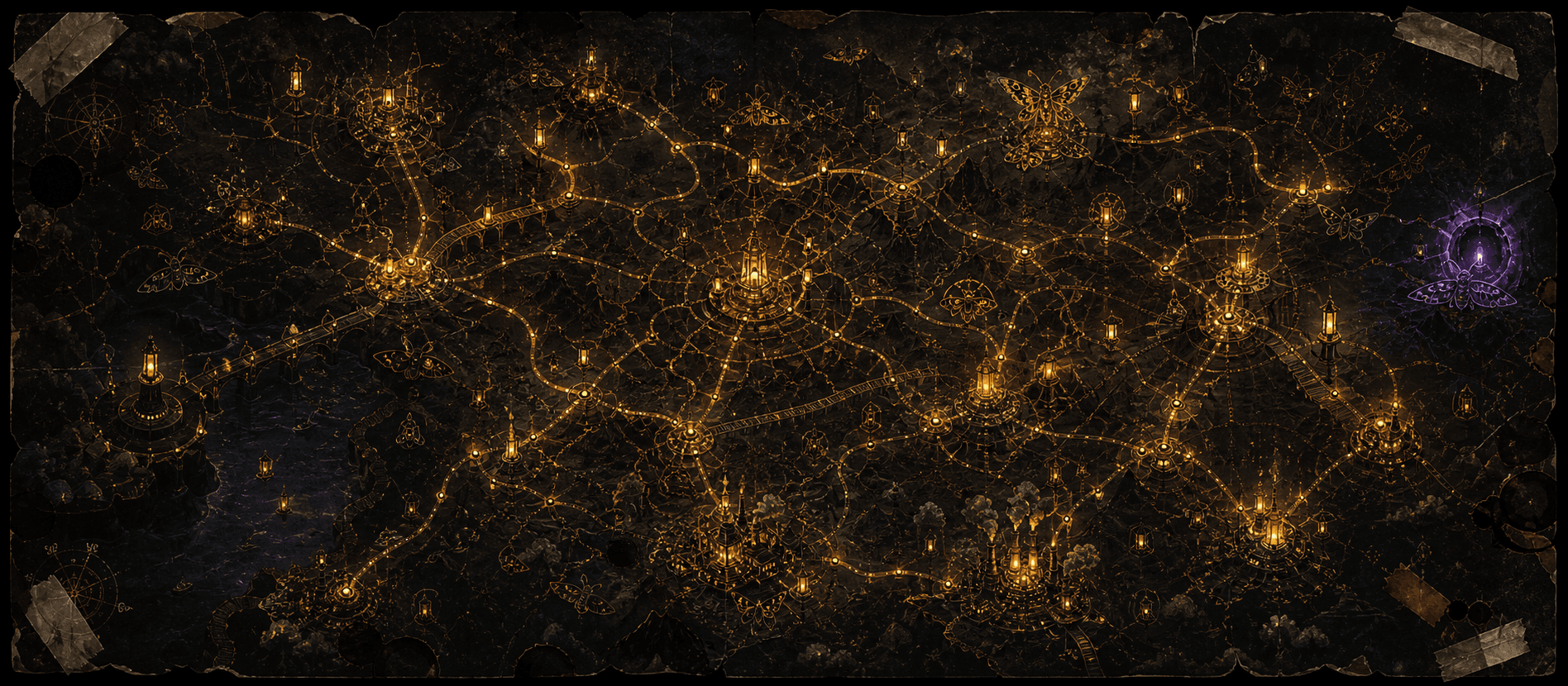 Cross-chain swarm map